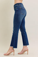 Judy Blue High Rise Dark Wash Kick Flare