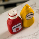 Mustard & Ketchup Salt and Pepper Shaker Set