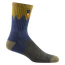 Men's Number 2 Micro Crew Midweight Hiking Sock - Denim XL