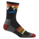 Men's Sunset Ridge Micro Crew Lightweight Hiking Sock - Red