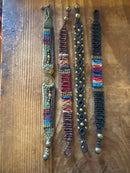 Brass & Woven Bracelet