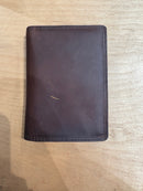 Trifold Hipster Wallet- Honey Brown