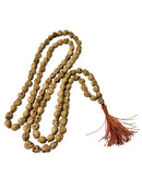 Hand Carved Natural Bone Skull Mala