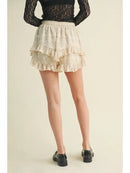 Ruffle Layered Shorts