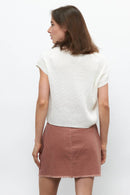 Utility Corduroy Mini Skirt