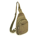 Canvas Crossbody Sling Bag