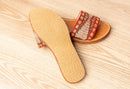 Moroccan Kilim Open-Toe Slides