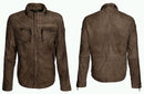 Cove RF Leather Jacket, Elephant Men's