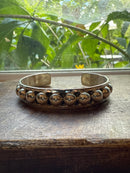 Sterling Silver Bubble Cuff Bracelet