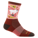 Women's Critter Club Micro Crew Lightweight Hiking Sock - Canyon