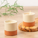 Moroccan Terracotta Soy Candle - Cream