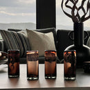 Handblown Mexican Highball Glasses - Tamarind