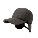 Unisex Fall/Winter Cap with Adjustable Strap And Ear Flaps