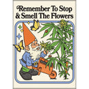 Steven Rhodes Stop and Smell the Flowers Magnet
