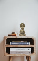 Sandstone Sitting Kwan Yin