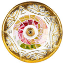 Small Gold Tones Mosaic Ash Catcher