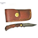 Damascus Steel Folding Knife Edc