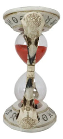 Raven Skull Sandtimer