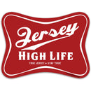 Jersey High Life Inspired Sticker