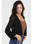 Light Weight Cardigan- Black