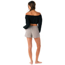 Cotton Cabana Shorts - Stone