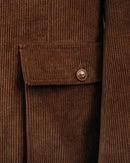 Corduroy Weekender Blazer- Brown