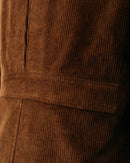 Corduroy Weekender Blazer- Brown