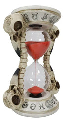 Raven Skull Sandtimer