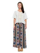 Pants Loose Fit Floral Pattern