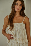 Ansley Eyelet Top