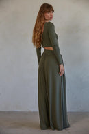 Leila Top- Olive