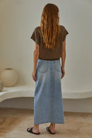 Over And Out Top- Coffee