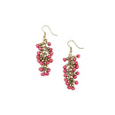 Sachi Chromatic Hues – Dangle Cluster Earrings