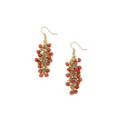 Sachi Chromatic Hues – Dangle Cluster Earrings