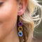 Sachi Raffia Rings Earrings- Small Rings