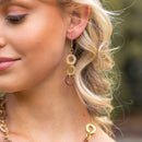 Sachi Raffia Rings Earrings- Small Rings