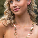 Sachi Raffia Rings Earrings- Large and Small Rings