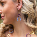 Sachi Raffia Rings Earrings- Large and Small Rings