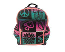 Mini Ecuadorian backpack with hippie pattern