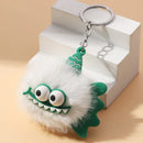 Plush Monster Keychain