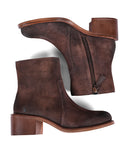 Notice Bootie-Grey Suede Rusy