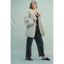 Oversized Brushed Sweater Cardigan