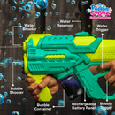 PoppinColorz Hydra: 2-in-1 Water Gun & Color Bubble Blaster