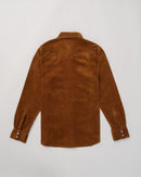 Corduroy Western Shirt- Tobacco