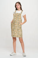 Colorful Blooming Meadow Corduroy Skirtall