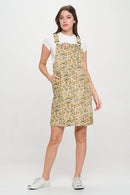 Colorful Blooming Meadow Corduroy Skirtall