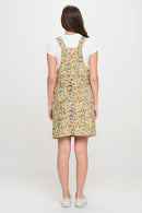 Colorful Blooming Meadow Corduroy Skirtall