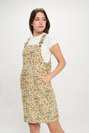 Colorful Blooming Meadow Corduroy Skirtall