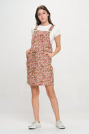 Colorful Blooming Meadow Corduroy Skirtall