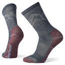 Hike Classic Edition Light Cushion Mountain Pattern Crew Socks- Deep Navy